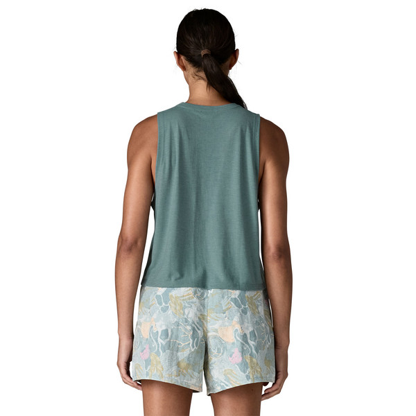 Patagonia W'S CAP COOL TRAIL CROPPED TANK Damen - Trägershirt Ansicht 4