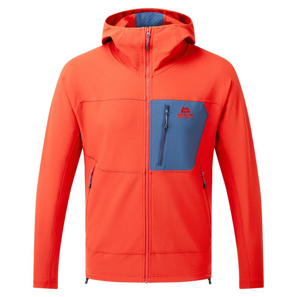 ARROW HOODED MENS JACKET Herren - Softshelljacke-REDROCK/DUSK