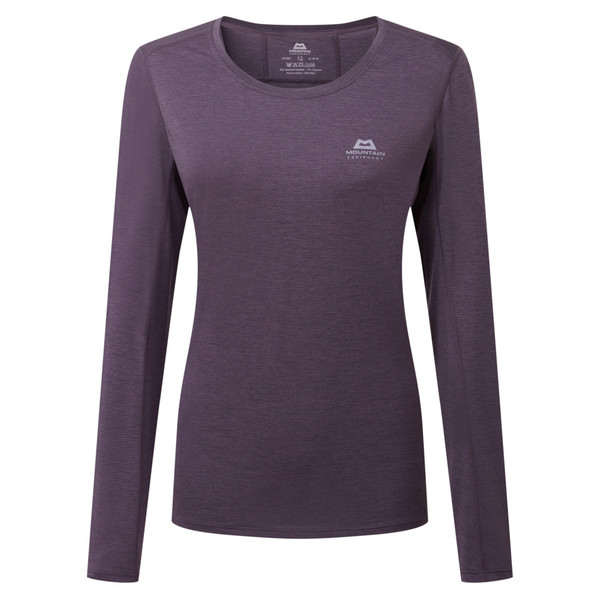 TEMPI WMNS LS TEE Damen - Funktionsshirt-NIGHTSHADE