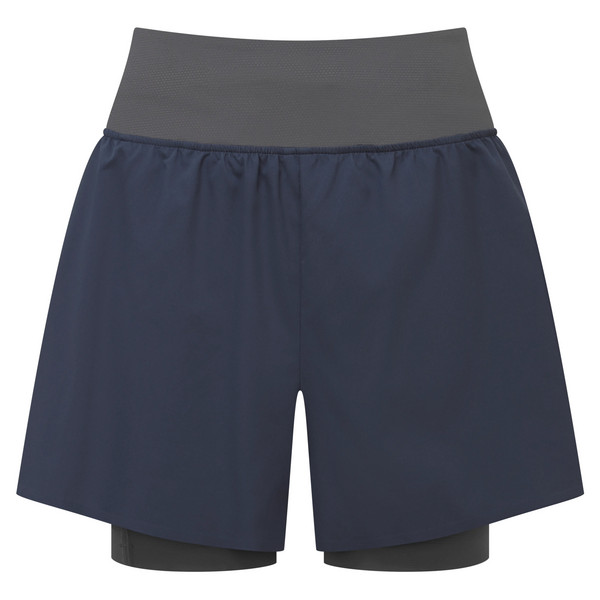 AGILIX WMNS TWIN SHORT Damen - Shorts-BLUE NIGHTS