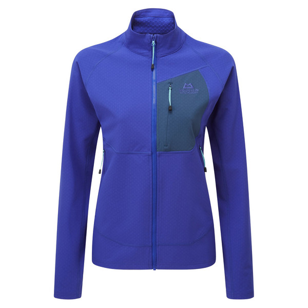 ARROW WMNS JACKET Damen - Fleecejacke-CLEMATIS/DUSK