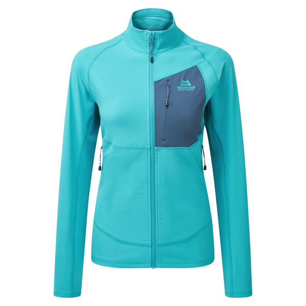 ARROW WMNS JACKET Damen - Fleecejacke-TOPAZ/DUSK