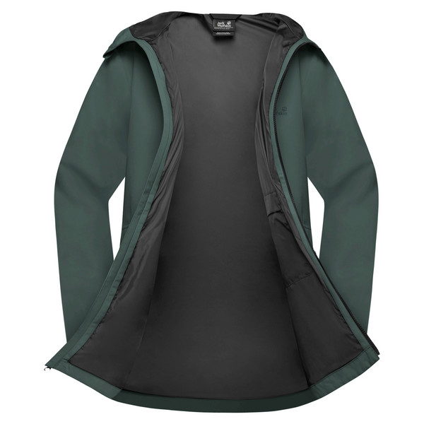 Jack Wolfskin TERRAVIEW 2L PARKA W Damen - Regenjacke Ansicht 4