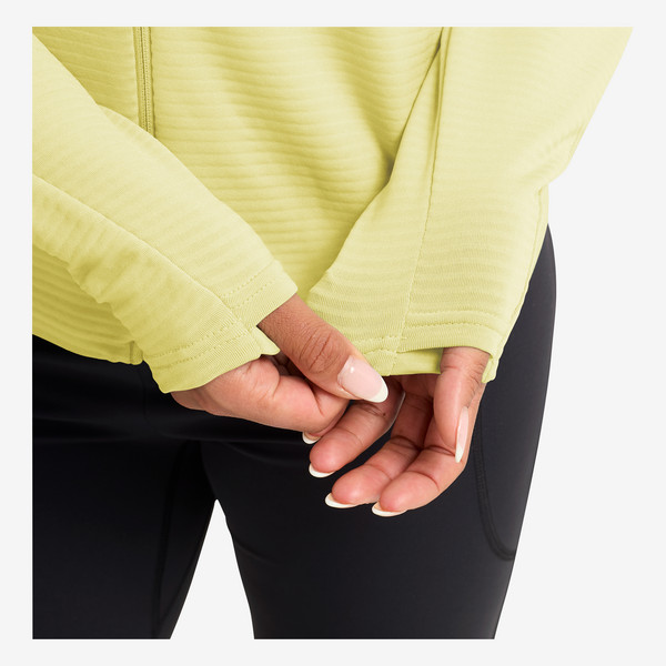 Jack Wolfskin LITESTRIDE HOODED FZ W Damen - Fleecejacke Ansicht 7