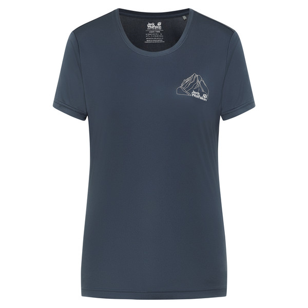 Wolfskin PEAK GRAPHIC T W Damen - Funktionsshirt