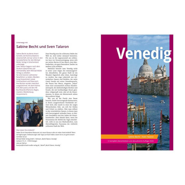 MICHAEL MÜLLER REISEFÜHRER VENEDIG MM-CITY Ansicht 2