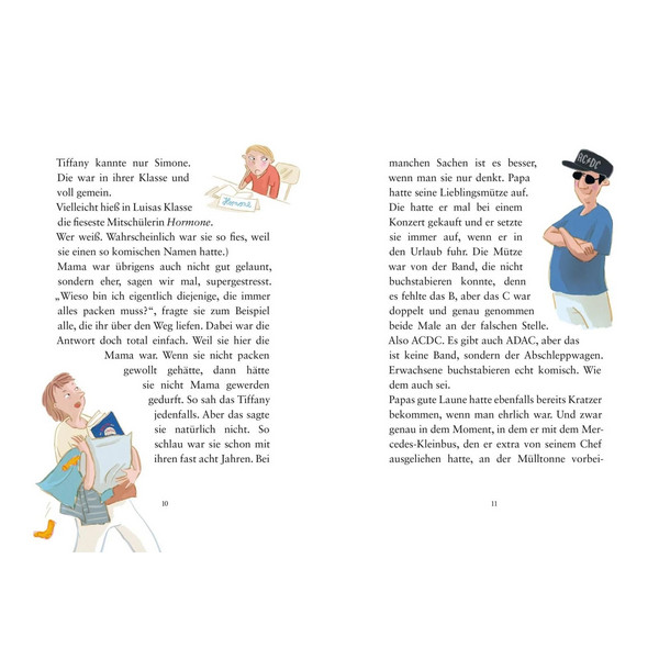 DER TAG, AN DEM MAX DREIMAL INS AUTO GEKOTZT HAT - Kinderbuch Ansicht 3