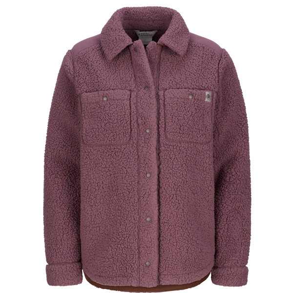 W PALISADES SHACKET Damen - Fleecejacke-HUCKLEBERRY