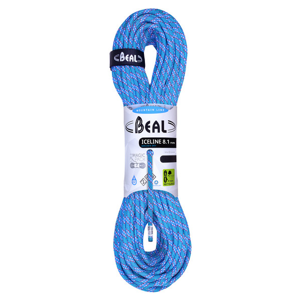 Beal ICE LINE 8.1MM GOLDEN DRY 60M - Kletterseil Ansicht 1