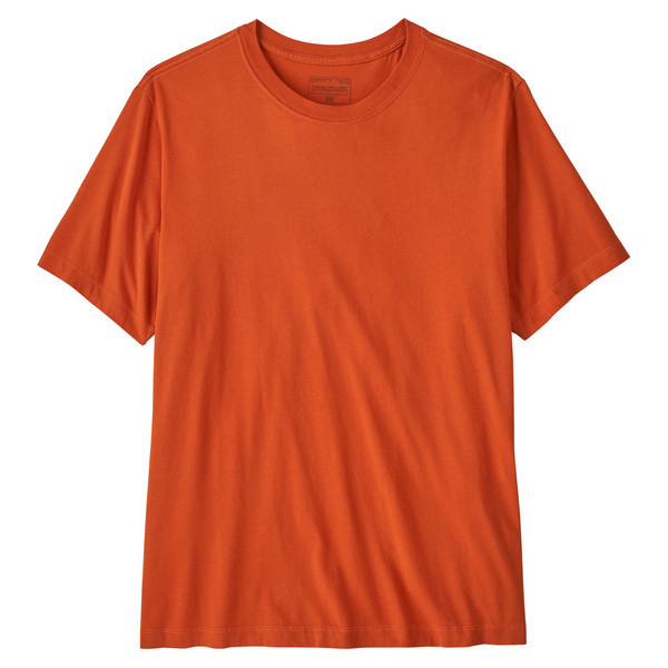M'S DAILY TEE Herren - T-Shirt-COAL ORANGE