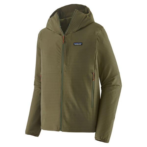 Patagonia M'S R1 TECHFACE HOODY Herren - Softshelljacke Ansicht 1