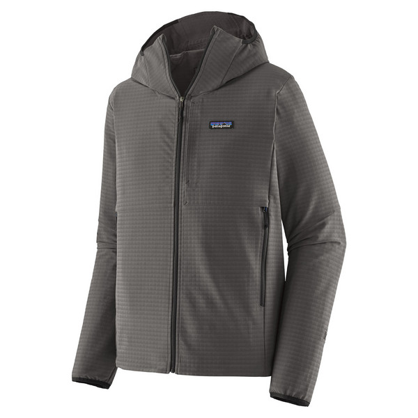 M'S R1 TECHFACE HOODY Herren - Softshelljacke-FORGE GREY