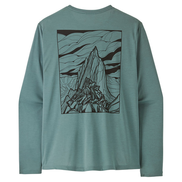Patagonia M'S L/S CAP COOL DAILY SHIRT - CLOUD CRAG Herren - Funktionsshirt Ansicht 2