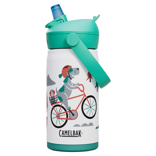 THRIVE FLIP STRAW KIDS VSS Kinder - Trinkflasche-BIKING DOGS