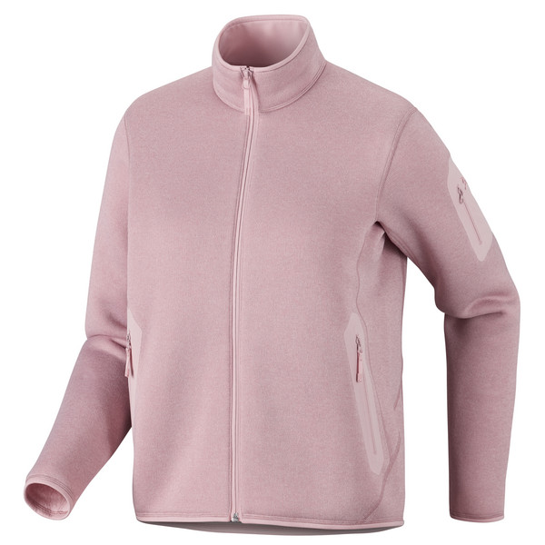 COVERT CARDIGAN W Damen - Fleecejacke-ALPINE ROSE HEATHER