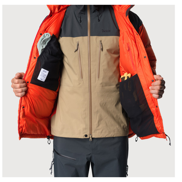 Tierra KEBNEPAKTE DOWN JACKET 2.0 M Herren - Daunenjacke Ansicht 8