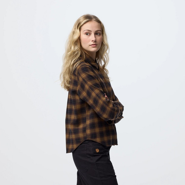 Fjällräven ÖVIK BOXY FLANNEL SHIRT W Damen - Flanellhemd Ansicht 5