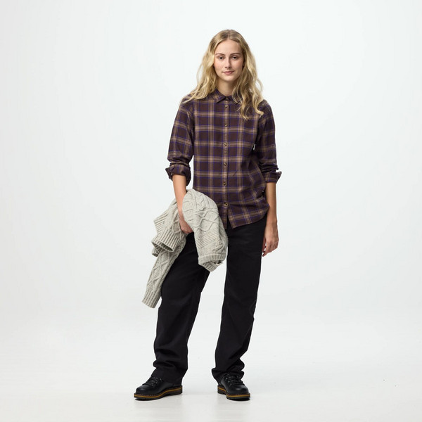 Fjällräven ÖVIK CLASSIC FLANNEL SHIRT W Damen - Flanellhemd Ansicht 6