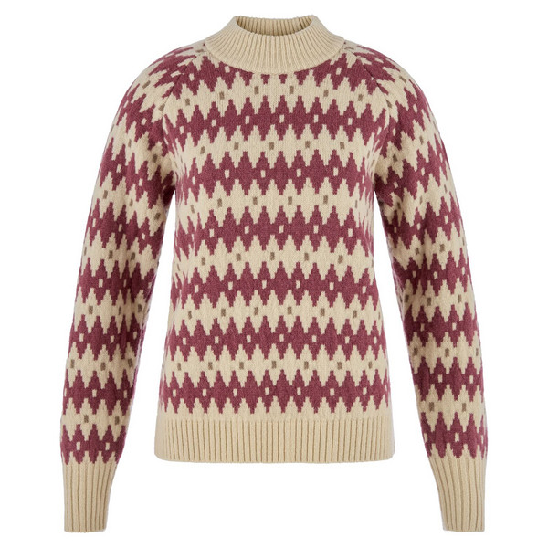 Fjällräven ÖVIK JACQUARD KNIT W Damen - Wollpullover Ansicht 1