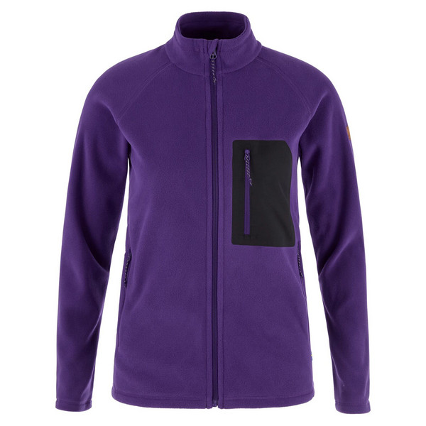 KAIPAK FLEECE W Damen - Fleecejacke-DARK VIOLET-BLACK