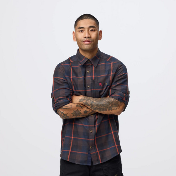 Fjällräven FJÄLLGLIM REGULAR SHIRT M Herren - Flanellhemd Ansicht 8
