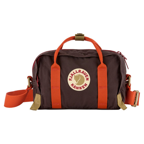 KÅNKEN KONCEPT CROSSBODY Unisex - Umhängetasche-BLACK OAK-ROWAN RED