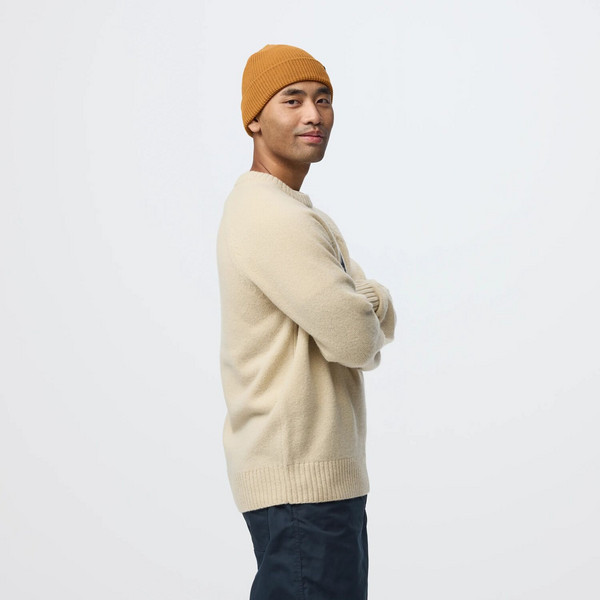 Fjällräven FJÄLLRÄVEN LOGO KNIT SWEATER M Herren - Wollpullover Ansicht 5