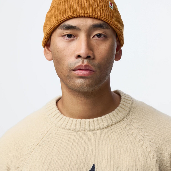 Fjällräven FJÄLLRÄVEN LOGO KNIT SWEATER M Herren - Wollpullover Ansicht 7