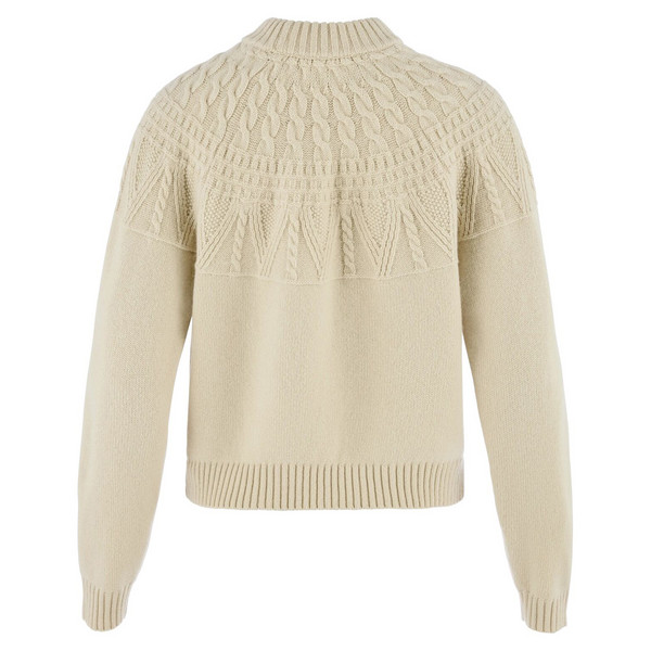 Fjällräven ÖVIK SOLID JACQUARD KNIT W Damen - Wollpullover Ansicht 2