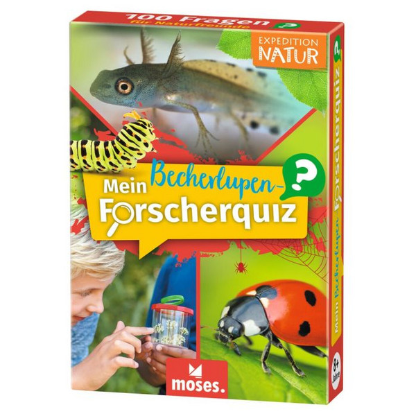 Moses Verlag MEIN BECHERLUPEN-FORSCHERQUIZ - Reisespiel Ansicht 1