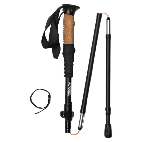 Silva TREKKING ALUMINIUM Z-FOLD BLACK - Trekkingstöcke Ansicht 3