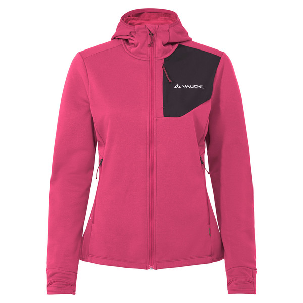 MONVISO FLEECE JACKET III Damen - Fleecejacke-HIBISCUS PINK