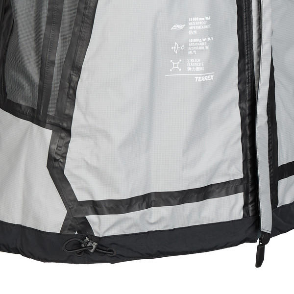 Adidas TERREX XPERIOR 2.5 LAYER HYBRID PRIMEKNIT RAIN JACKET Damen - Regenjacke Ansicht 7
