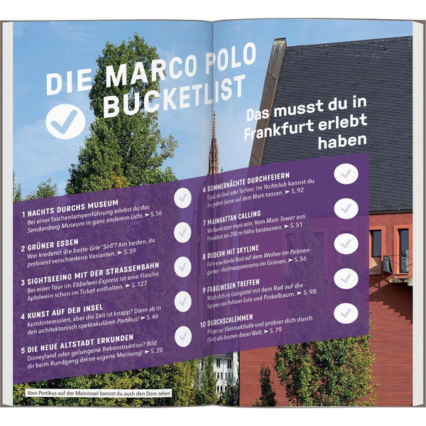 MARCO POLO REISEFÜHRER FRANKFURT Ansicht 2