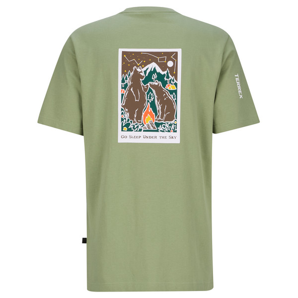 Adidas TERREX CAMPER GRAPHIC T-SHIRT Herren - T-Shirt Ansicht 2