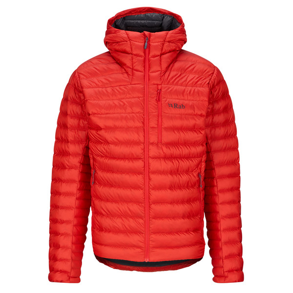 MICROLIGHT ALPINE HOODY Herren - Daunenjacke-DARK HORIZON