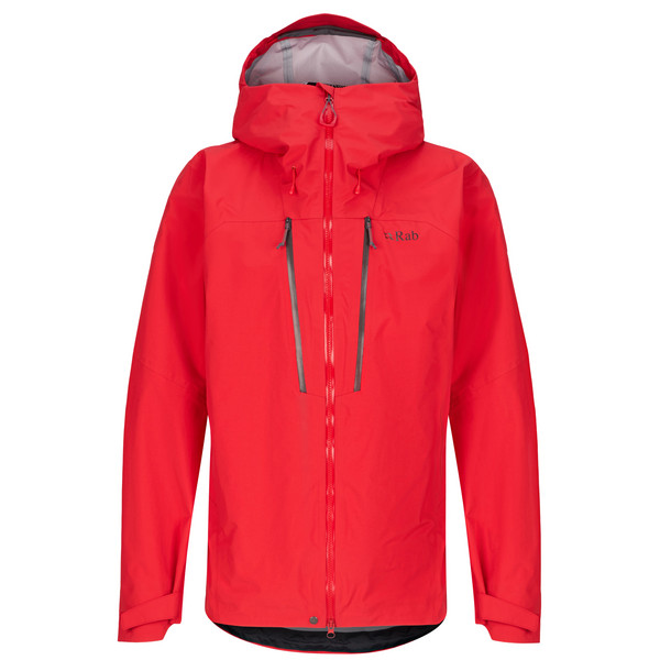 FIREWALL GUIDE JACKET Herren - Hardshelljacke-SUMMIT RED