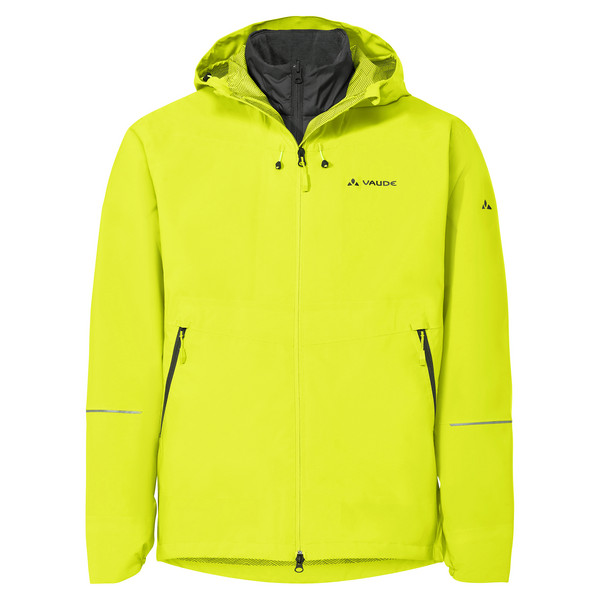 YARAS 3IN1 JACKET II Herren - Fahrradjacke-BRIGHT GREEN