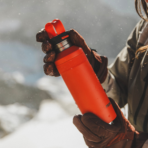 Primus TUFA NARROW INSULATED BOTTLE 0.6 L RED - Trinkflasche Ansicht 4