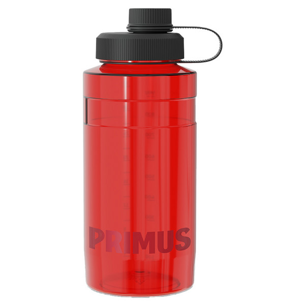 KVARTS TRITAN BOTTLE 1.0 L DRINK CAP RED - Trinkflasche