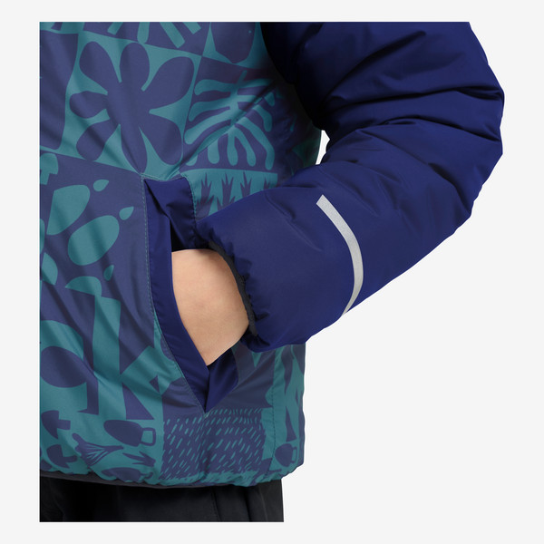 Jack Wolfskin ZENON TWIST HOODED JKT K Kinder - Winterjacke Ansicht 9