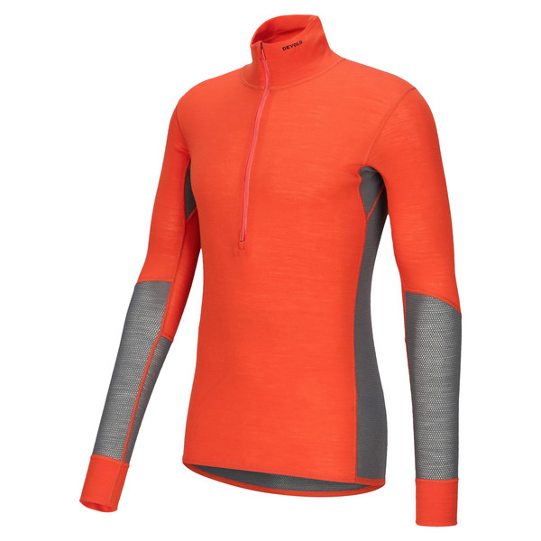 Devold WOOL MESH 190 ZIP NECK MAN Herren - Baselayer Ansicht 2