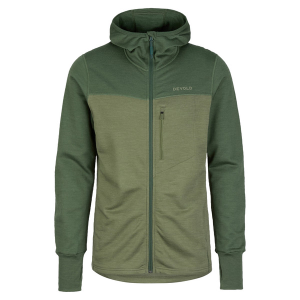 EXPLORER MERINO HOODED JKT MAN Herren - Wolljacke