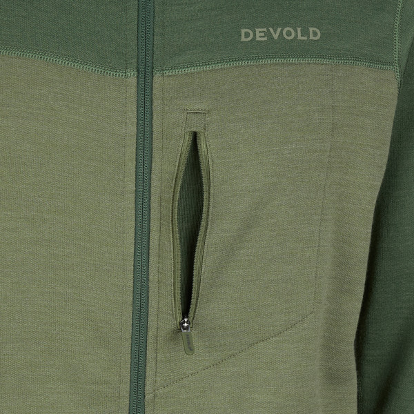Devold EXPLORER MERINO HOODED JKT MAN Herren - Wolljacke Ansicht 6