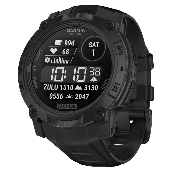 Garmin INSTINCT 3 – 50 MM SOLAR TACTICAL - Smartwatch Ansicht 3