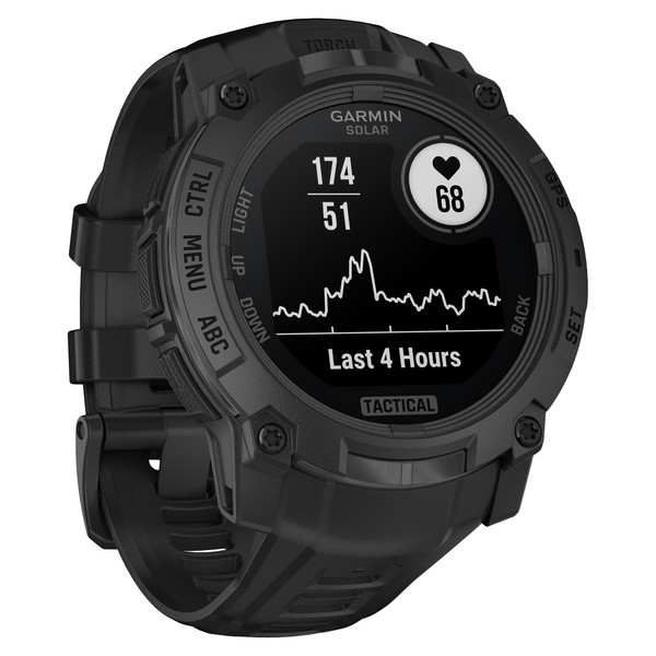 Garmin INSTINCT 3 – 50 MM SOLAR TACTICAL - Smartwatch Ansicht 4