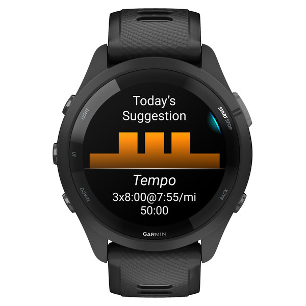 FORERUNNER 265 - Smartwatch-SCHWARZ/HELLGRAU