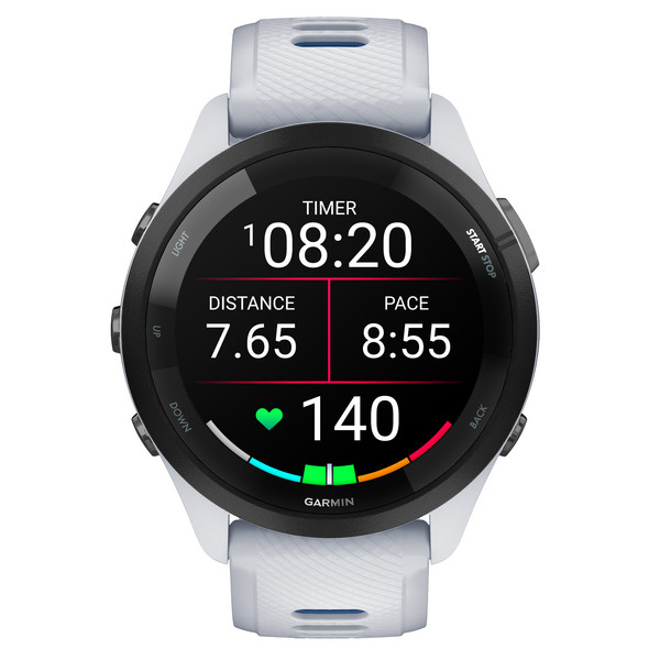 FORERUNNER 265 - Smartwatch-WEISS/DUNKELBLAU