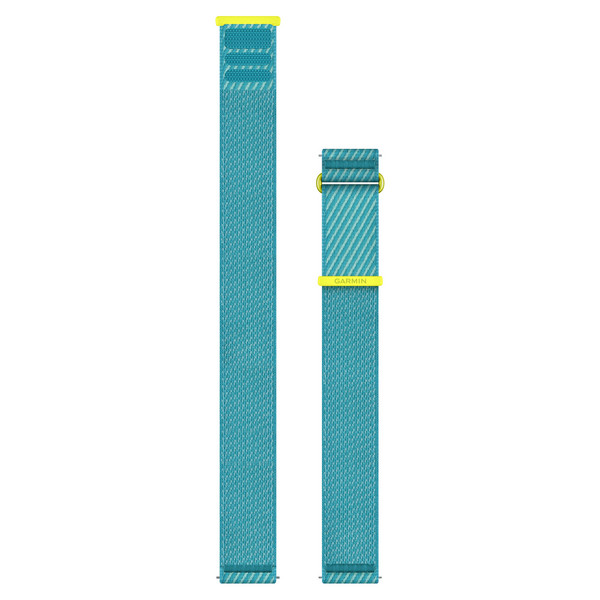 SCHNELLWECHSEL-ARMBAND NYLON - Uhrenzubehör-TÜRKIS/AMP YELLOW