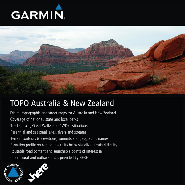 TOPO AUSTRALIEN UND NEUSEELAND MICROSD/SD KARTE - GPS-Zubehör